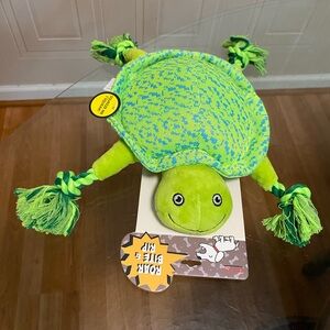 Jmle  Little Paws Pet Shop Turtle Plush Squeaky  13”